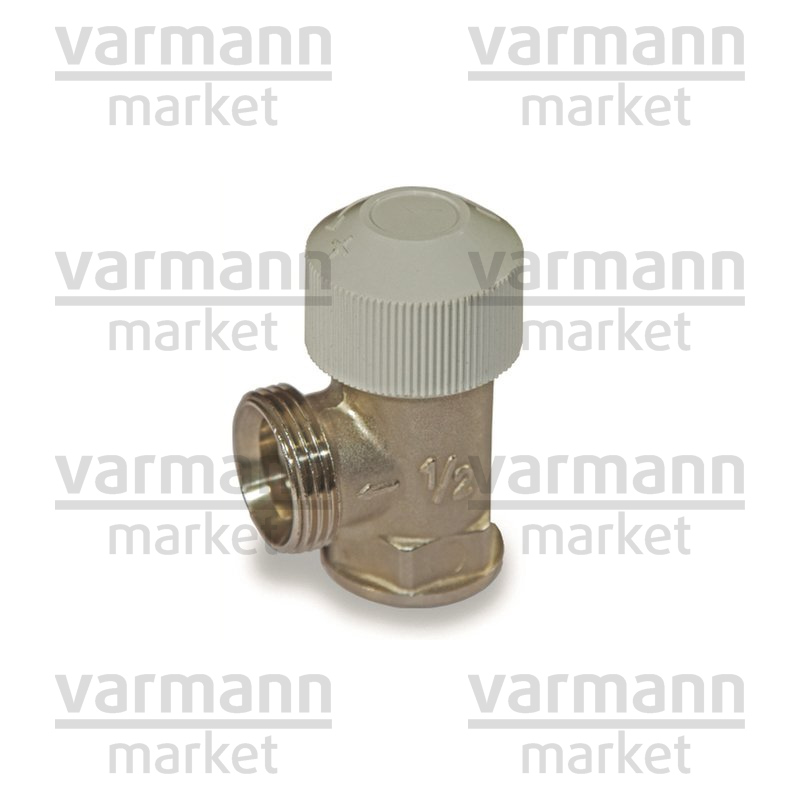 Varmann вентиль термостатический на подающую линию DN15, G3/4" угловой 701302