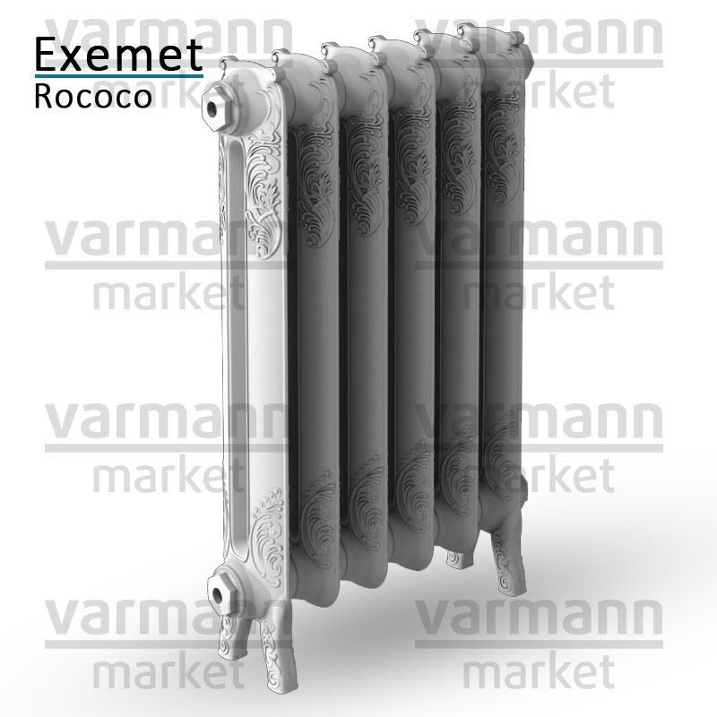 Чугунный радиатор Rococo 650/500 16