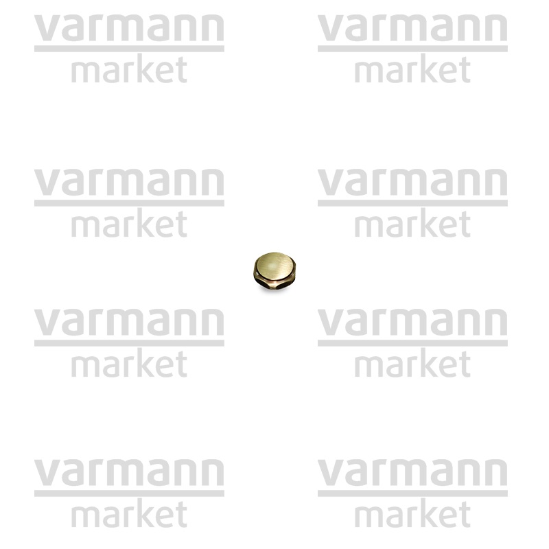 Заглушка для радиатора «ретро» бронза Exemet, размер: 1/2", 0322-1500Z000