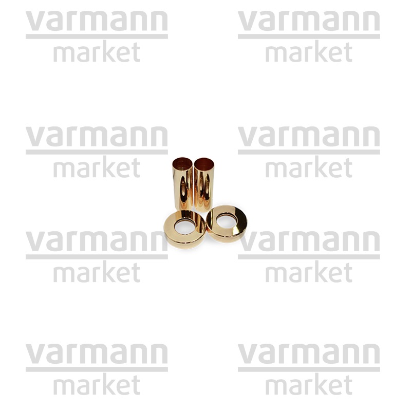 Комплект декоративных трубок. золото Exemet, размер: L.160 x Ø 18-20-1/2", 0491-1500D160