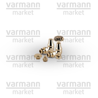 Комплект серия Old Style угловой золото Exemet, размер: 1/2", K337-1500D000